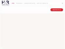 Tablet Screenshot of haasandriley.com